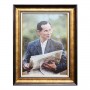 กรอบรูปผ้าปักพระบรมฉายาลักษณ์รัชกาลที9 